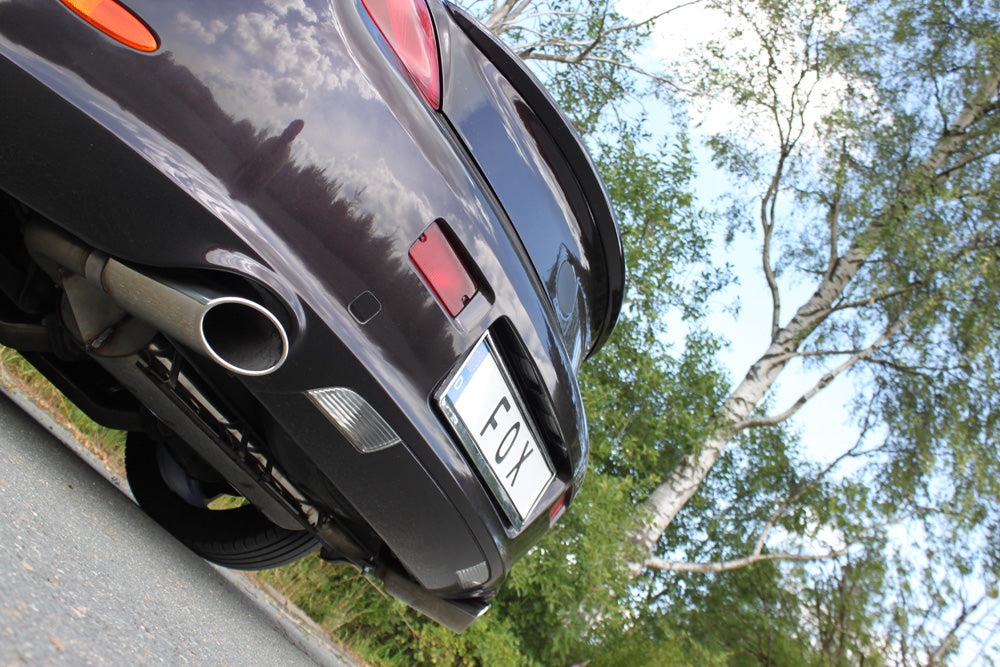 FOX Lexus SC430 Endschalldämpfer quer Ausgang rechts/links - 115x85 Typ 38 rechts/links