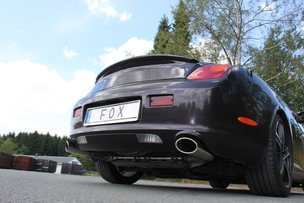 FOX Lexus SC430 Endschalldämpfer quer Ausgang rechts/links - 115x85 Typ 38 rechts/links