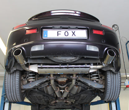 FOX Lexus SC430 Endschalldämpfer quer Ausgang rechts/links - 115x85 Typ 38 rechts/links