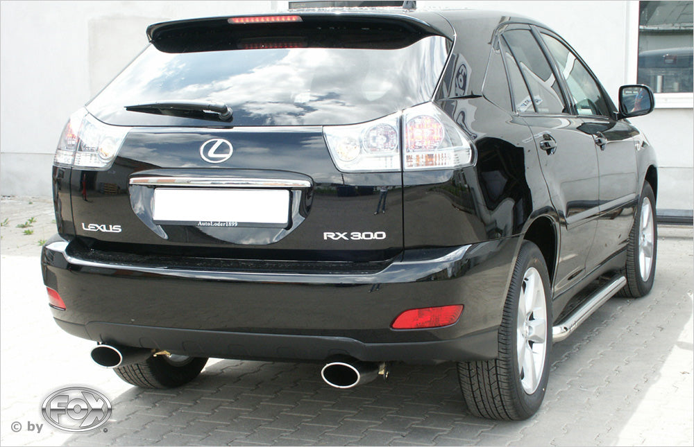 FOX Lexus RX 300/ 350 XU3 Endschalldämpfer Ausgang rechts/links - 140x90 Typ 32 rechts/links