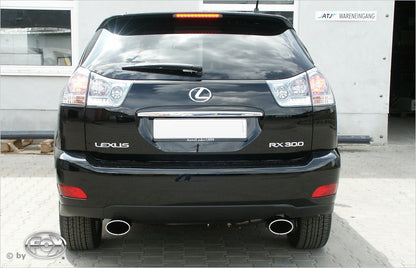 FOX Lexus RX 300/ 350 XU3 Endschalldämpfer Ausgang rechts/links - 140x90 Typ 32 rechts/links