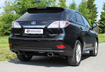 FOX Lexus RX450H Endrohrsystem rechts/links passend auf original Endschalldämpfer - 140x90 Typ 32 rechts/links
