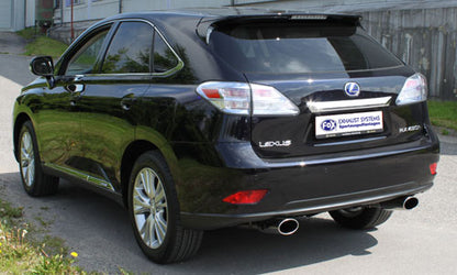 FOX Lexus RX450H Endrohrsystem rechts/links passend auf original Endschalldämpfer - 140x90 Typ 32 rechts/links