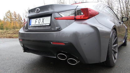 FOX Lexus RC F Endschalldämpfer rechts/links - 2x115x85 Typ 38 rechts/links