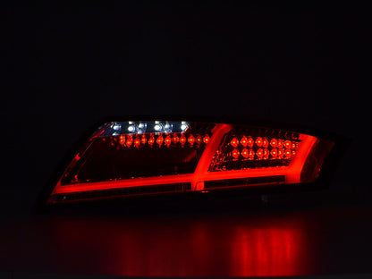 LED Rückleuchten Set Lightbar Audi TT 8J Bj. 06-14 rot/smoke