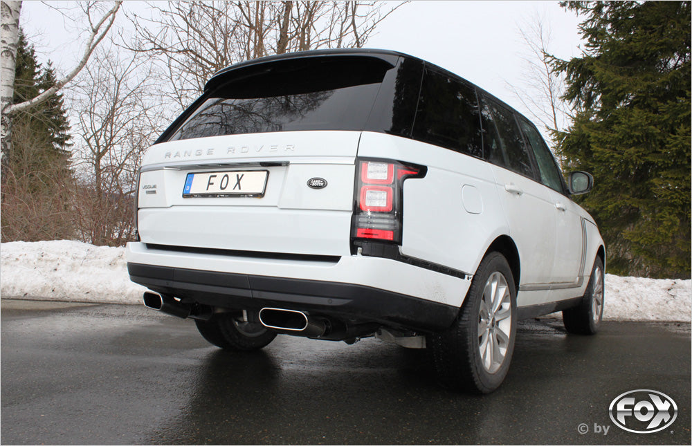 FOX Range Rover IV 3,0l Diesel - MK Endschalldämpfer rechts/links - 220x80 Typ 49 rechts/links