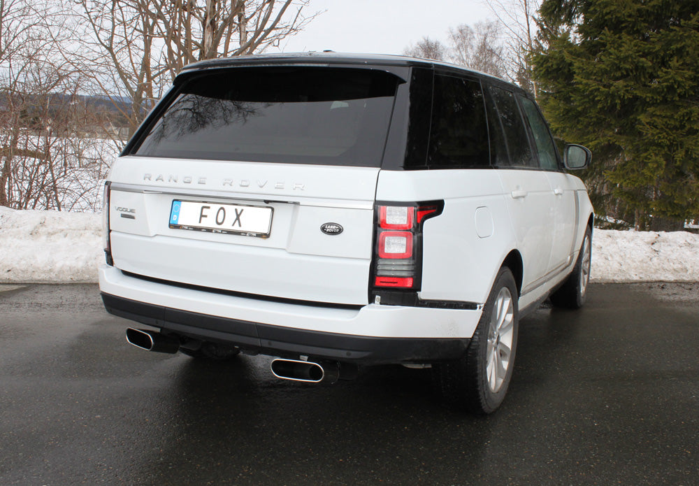FOX Range Rover IV 3,0l Diesel - MK Endschalldämpfer rechts/links - 220x80 Typ 49 rechts/links