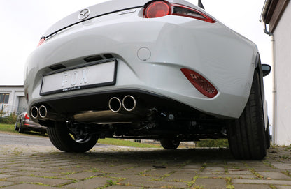 FOX Mazda MX5 - ND Endschalldämpfer quer Ausgang rechts/links - 2x70 Typ 16 rechts/links