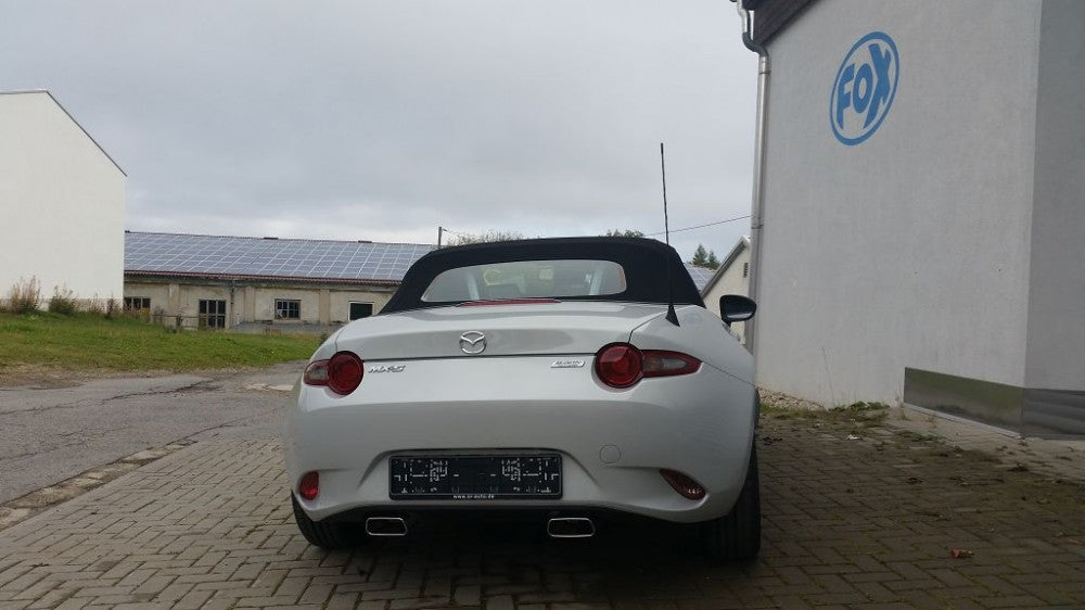 FOX Mazda MX5 - ND Endschalldämpfer quer Ausgang rechts/links - 1x145x65 Typ 59 rechts/links