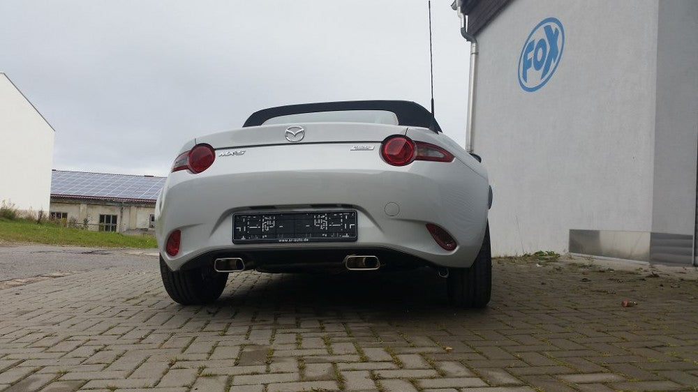 FOX Mazda MX5 - ND Endschalldämpfer quer Ausgang rechts/links - 1x145x65 Typ 59 rechts/links