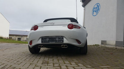 FOX Mazda MX5 - ND Endschalldämpfer quer Ausgang rechts/links - 1x145x65 Typ 59 rechts/links