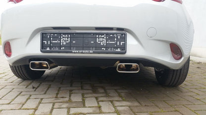 FOX Mazda MX5 - ND Endschalldämpfer quer Ausgang rechts/links - 1x145x65 Typ 59 rechts/links