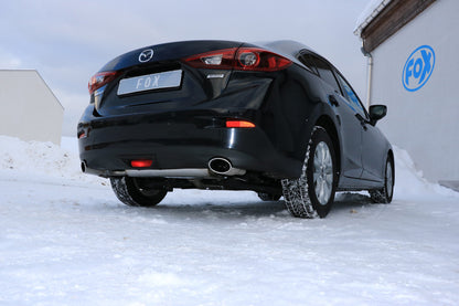 FOX Mazda 3 - BM - Stufenheck Endschalldämpfer quer rechts/links - 115x85 Typ 38 rechts/links
