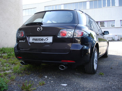 FOX Mazda 6 Facelift Endschalldämpfer Ausgang rechts/links einflutig - 115x85 Typ 32 rechts/links
