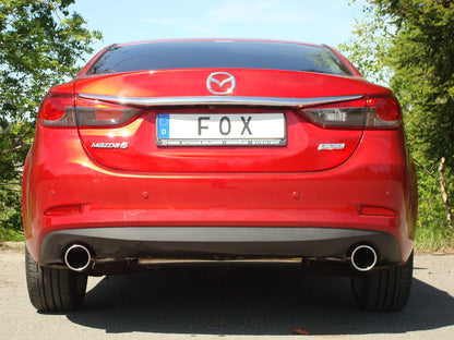 FOX Mazda 6 - GJ Limousine/ Kombi Frontantrieb & Allrad Endschalldämpfer quer Ausgang rechts/links - 1x100 Typ 16 rechts/links