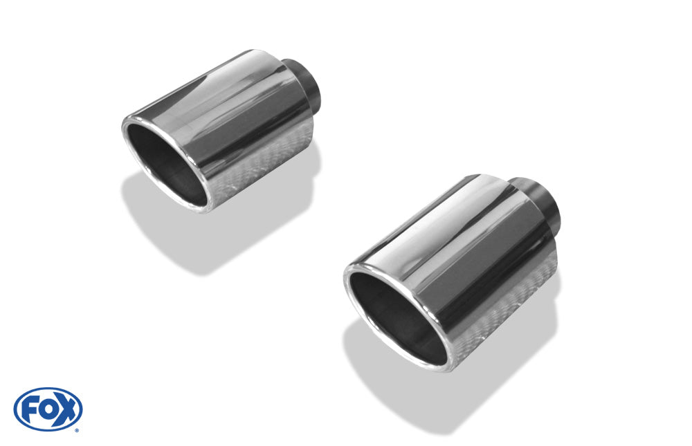 FOX Mazda CX5 - KE/ GH/ KF Endrohr rechts/links Anschluss 47mm innen - 1x100 Typ 16 rechts/links - zum Verschweißen mit dem originalen Endschalldämpfer