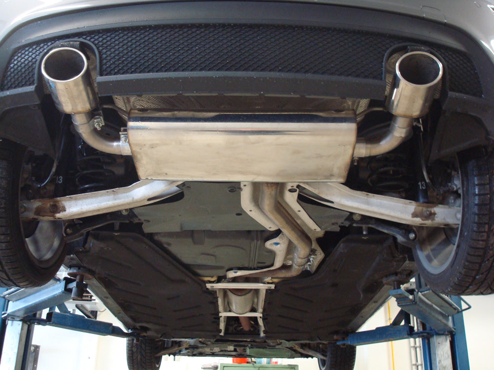 FOX Mercedes A-Klasse W176 - AMG Paket Endschalldämpfer quer Ausgang rechts/links - 115x85 Typ 32 rechts/links