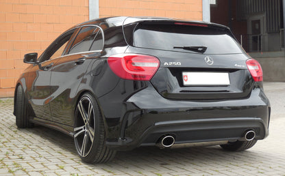 FOX Mercedes A-Klasse 176 - 4-matic Endschalldämpfer quer Ausgang rechts/links - 115x85 Typ 32 rechts/links