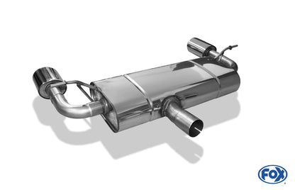 FOX Mercedes A-Klasse 176 - 4-matic Endschalldämpfer quer Ausgang rechts/links - 115x85 Typ 32 rechts/links