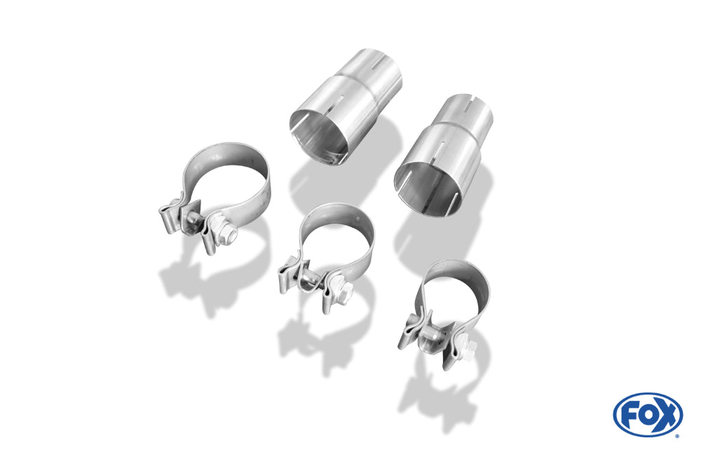 FOX Mercedes B-Klasse - 246 - 4-matic Endschalldämpfer quer Ausgang rechts/links - 140x90 Typ 32 rechts/links
