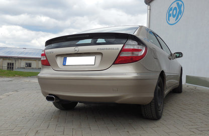 FOX Mercedes C-Klasse Sportcoupe CL203 Endschalldämpfer - 160x80 Typ 53
