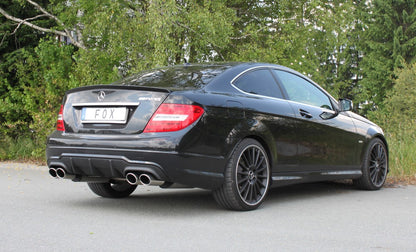 FOX Mercedes C-Klasse Coupe 6 Zylinder - C204 AMG-Paket Endschalldämpfer rechts/links - 2x115x85 Typ 32 rechts/links