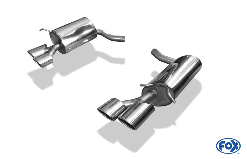 FOX Mercedes C-Klasse 6 Zylinder - W204/S204 Endschalldämpfer rechts/links - 2x115x85 Typ 32 rechts/links