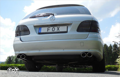 FOX Mercedes E-Klasse S211 Kombi Endschalldämpfer rechts/links - 2x88x74 Typ 32 rechts/links