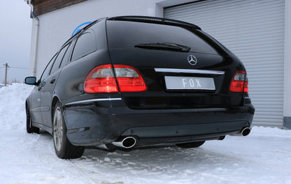 FOX Mercedes E-Klasse S211 Kombi Endschalldämpfer rechts/links - 115x85 Typ 32 rechts/links