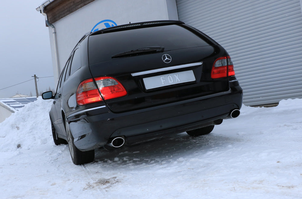 FOX Mercedes E-Klasse S211 Kombi Endschalldämpfer rechts/links - 115x85 Typ 32 rechts/links