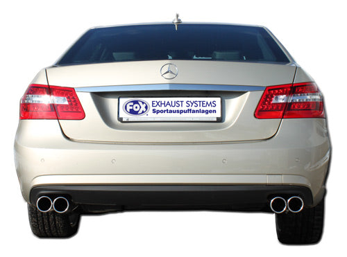 FOX Mercedes E-Klasse W212- 4 Zylinder Endschalldämpfer rechts/links  - 2x70 Typ 16 rechts/links