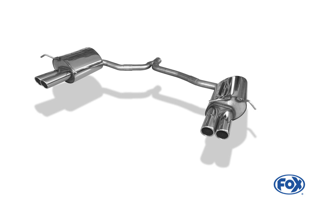 FOX Mercedes E-Klasse Coupe C207 - 4 Zylinder Endschalldämpfer rechts/links - 2x70 Typ 16 rechts/links