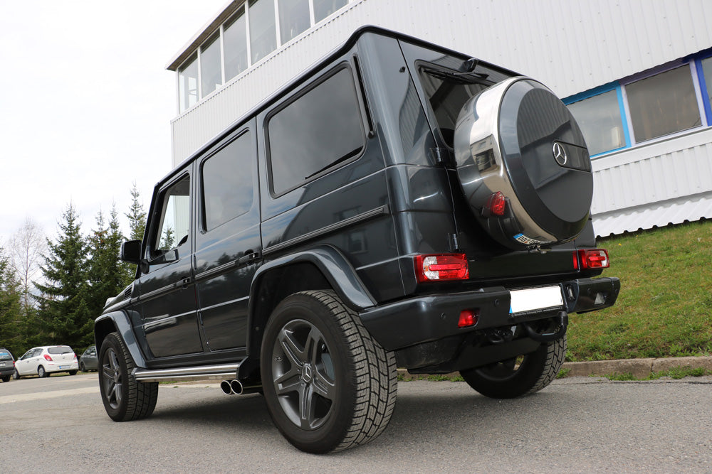 FOX Mercedes G-Klasse 350d - 463 Endrohr zum anstecken - 2x115x85 Typ 38