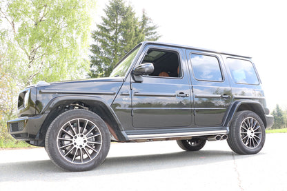 FOX Mercedes G-Klasse G500 310kW - 463 Endrohr zum anstecken - 2x115x85 Typ 38 rechts und links unterm Trittbrett