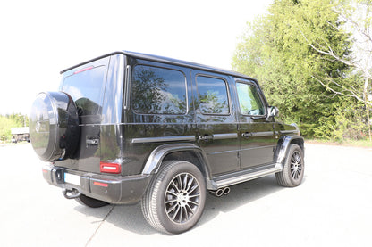 FOX Mercedes G-Klasse G500 310kW - 463 Endrohr zum anstecken - 2x115x85 Typ 38 rechts und links unterm Trittbrett