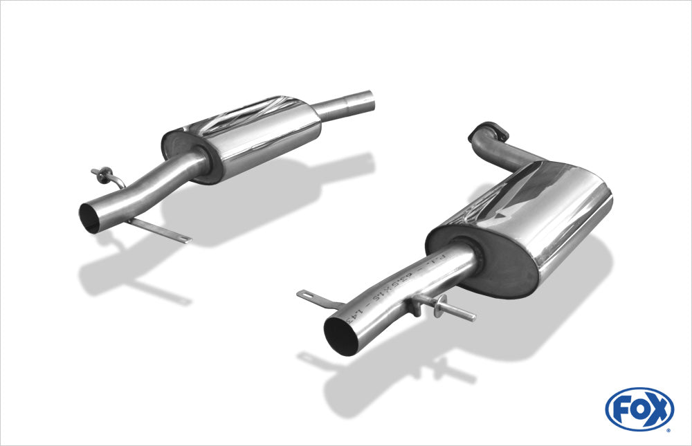 FOX Mercedes S-Klasse W220 Vorschalldämpfer rechts/links Ø63,5mm