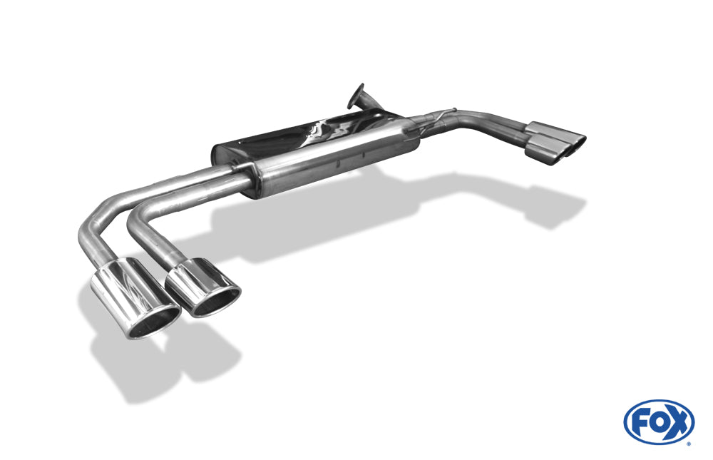 FOX Mercedes V-Klasse W447 Endschalldämpfer quer Ausgang rechts/links - 2x115x85 Typ 32 rechts/links