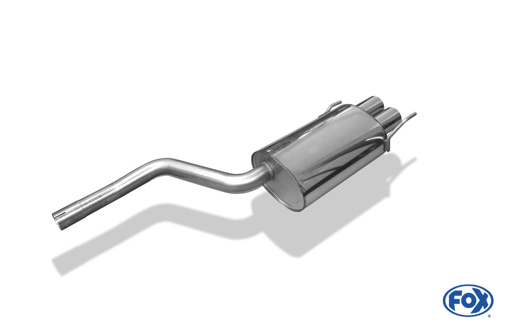 FOX Mercedes CLK Typ 208 Endschalldämpfer  - 2x80 Typ 13
