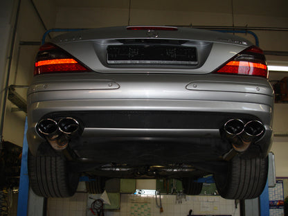 FOX Mercedes SL55 R230 Endschalldämpfer rechts/links - 2x115x85 Typ 32 rechts/links
