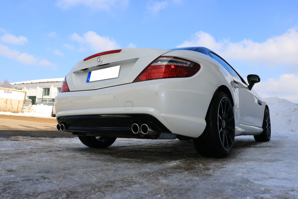 FOX Mercedes SLK Typ 172 - AMG Line Endschalldämpfer rechts/links - 2x76 Typ 16 rechts/links