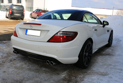 FOX Mercedes SLK Typ 172 - AMG Line Endschalldämpfer rechts/links - 2x76 Typ 16 rechts/links