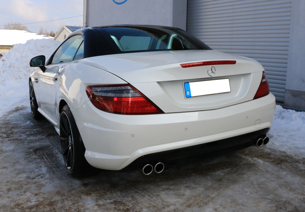FOX Mercedes SLK Typ 172 - AMG Line Endschalldämpfer rechts/links - 2x76 Typ 16 rechts/links