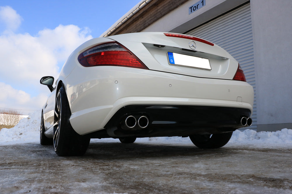 FOX Mercedes SLK Typ 172 - AMG Line Endschalldämpfer rechts/links - 2x76 Typ 16 rechts/links
