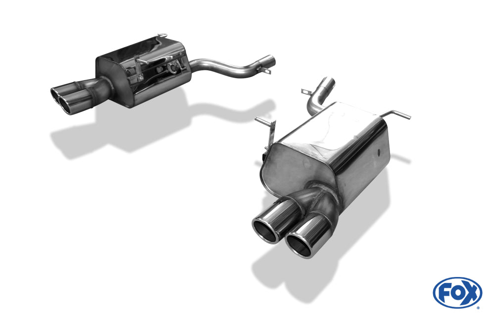 FOX Mercedes SLK Typ 172 - AMG Line Endschalldämpfer rechts/links - 2x76 Typ 16 rechts/links