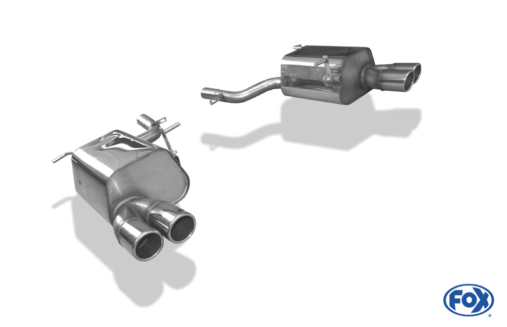 FOX Mercedes SLK Typ 172 - AMG Line Endschalldämpfer rechts/links - 2x76 Typ 16 rechts/links