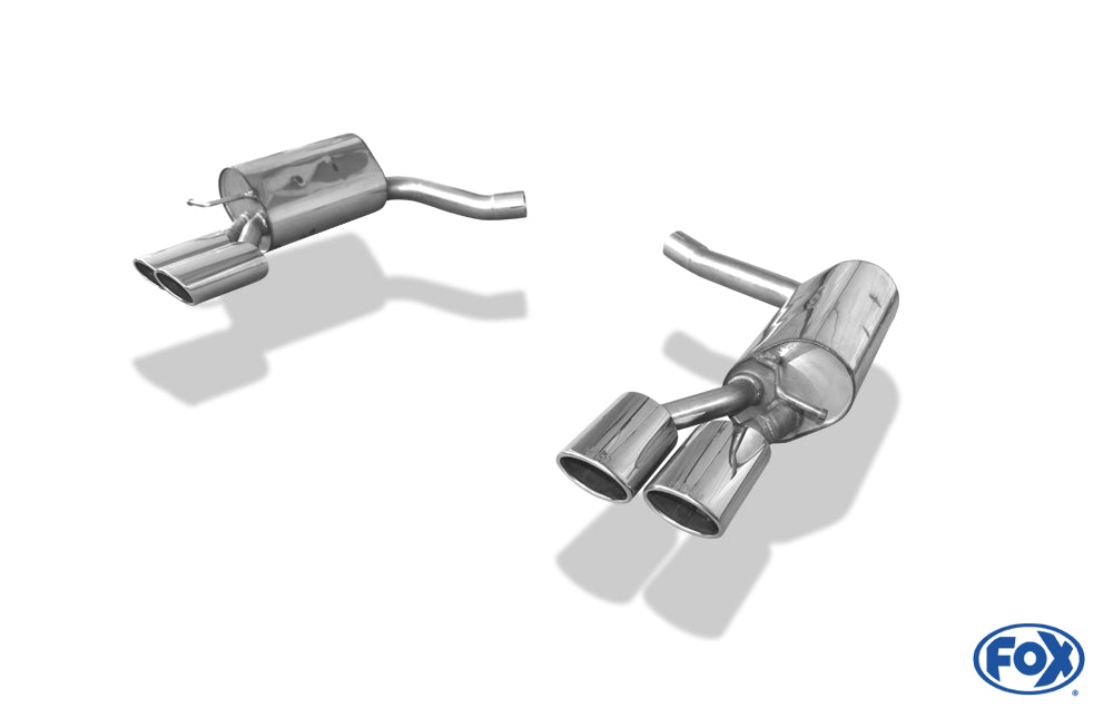 FOX Mercedes CLS W218 Endschalldämpfer rechts/links 63,5mm - 2x115x85 Typ 32 rechts/links