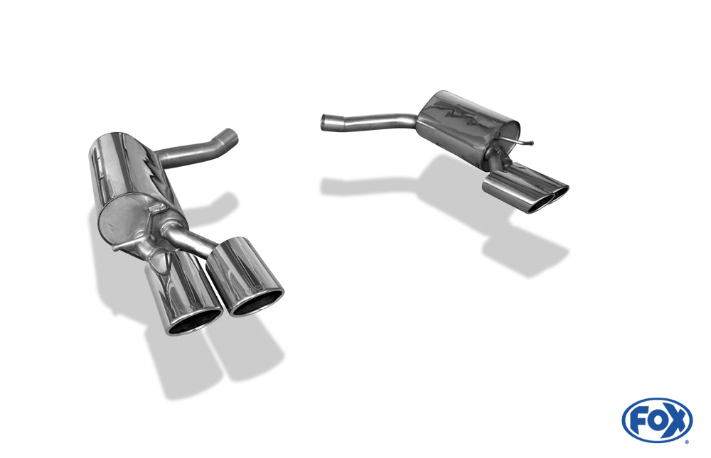 FOX Mercedes CLS W218 Endschalldämpfer rechts/links 63,5mm - 2x115x85 Typ 32 rechts/links