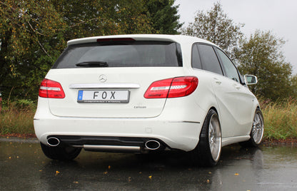 FOX Mercedes B-Klasse - 246 - 4-matic Endschalldämpfer quer Ausgang rechts/links - 140x90 Typ 32 rechts/links
