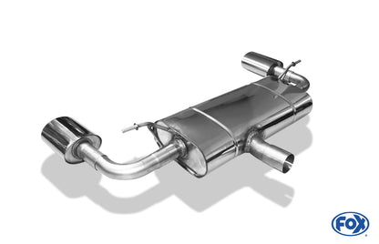 FOX Mercedes B-Klasse - 246 - 4-matic Endschalldämpfer quer Ausgang rechts/links - 140x90 Typ 32 rechts/links