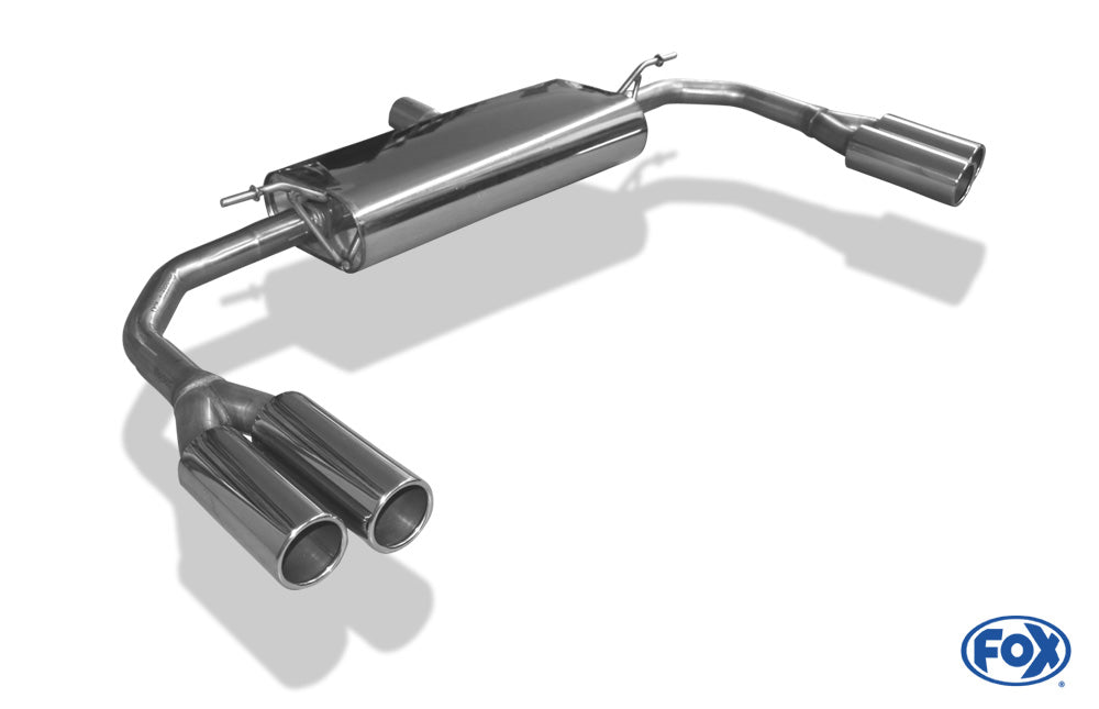 FOX Mercedes CLA - 117 4-matic Endschalldämpfer quer Ausgang rechts/links - 2x80 Typ 12 rechts/links